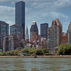 Blick auf das Chrysler Building vom East River (Höhe UN Headquarters)