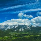 Blick auf das Dachsteinmassiv