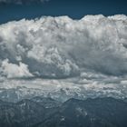 Blick auf das Dachsteinmassiv