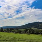 Blick auf das Ebbegebirge und die Nordhelle