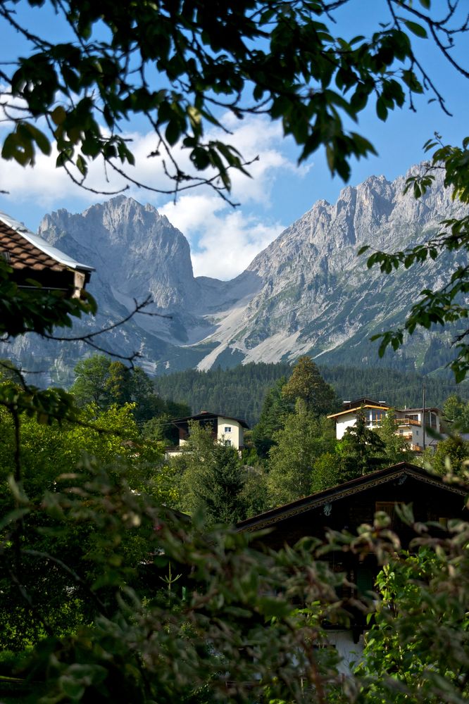 Blick auf das Ellmauer Tor