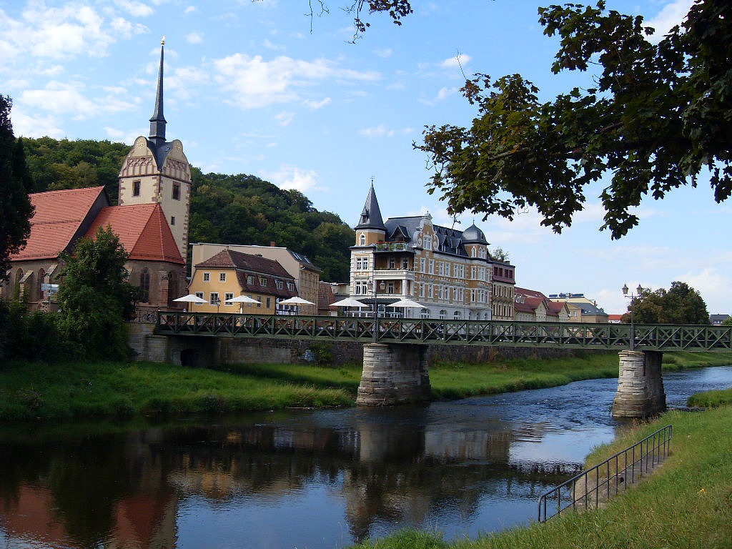 Blick auf das Elster-Ufer