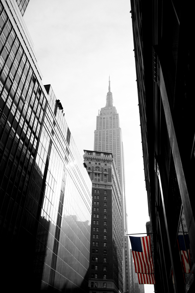 Blick auf das Empire State