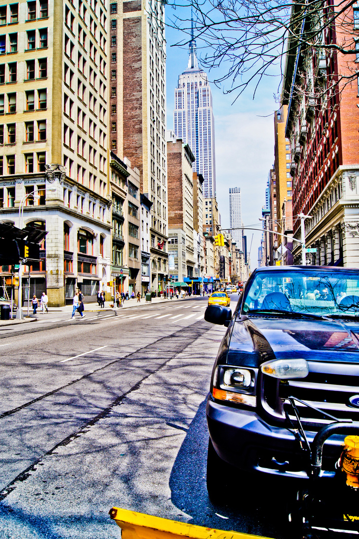 Blick auf das Empire State Building - New York City