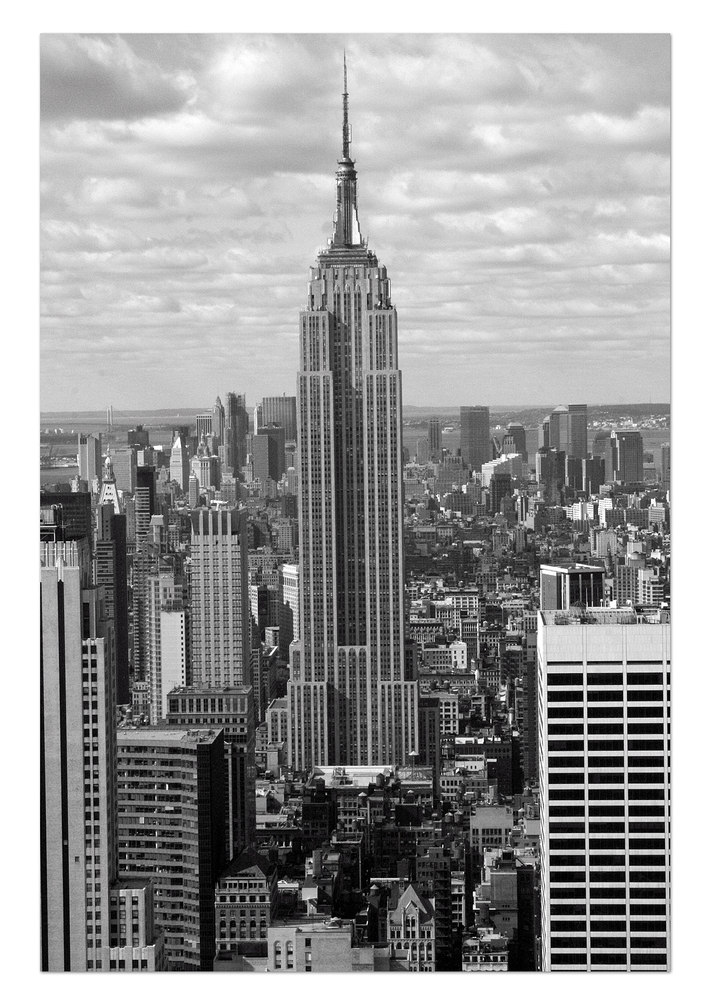 Blick auf das Empire State Building, New York
