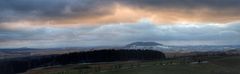 Blick auf das Erzgebirge