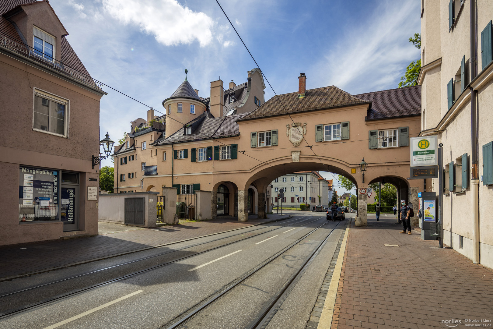 Blick auf das Fischertor