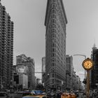 Blick auf das Flatiron Building. 