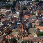 Blick auf das Freiburger Münster aus ca. 300 Metern