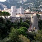 Blick auf das Fürstenschloss Monaco