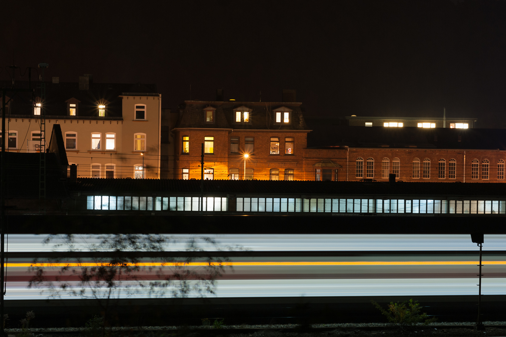 Blick auf das Gleis II