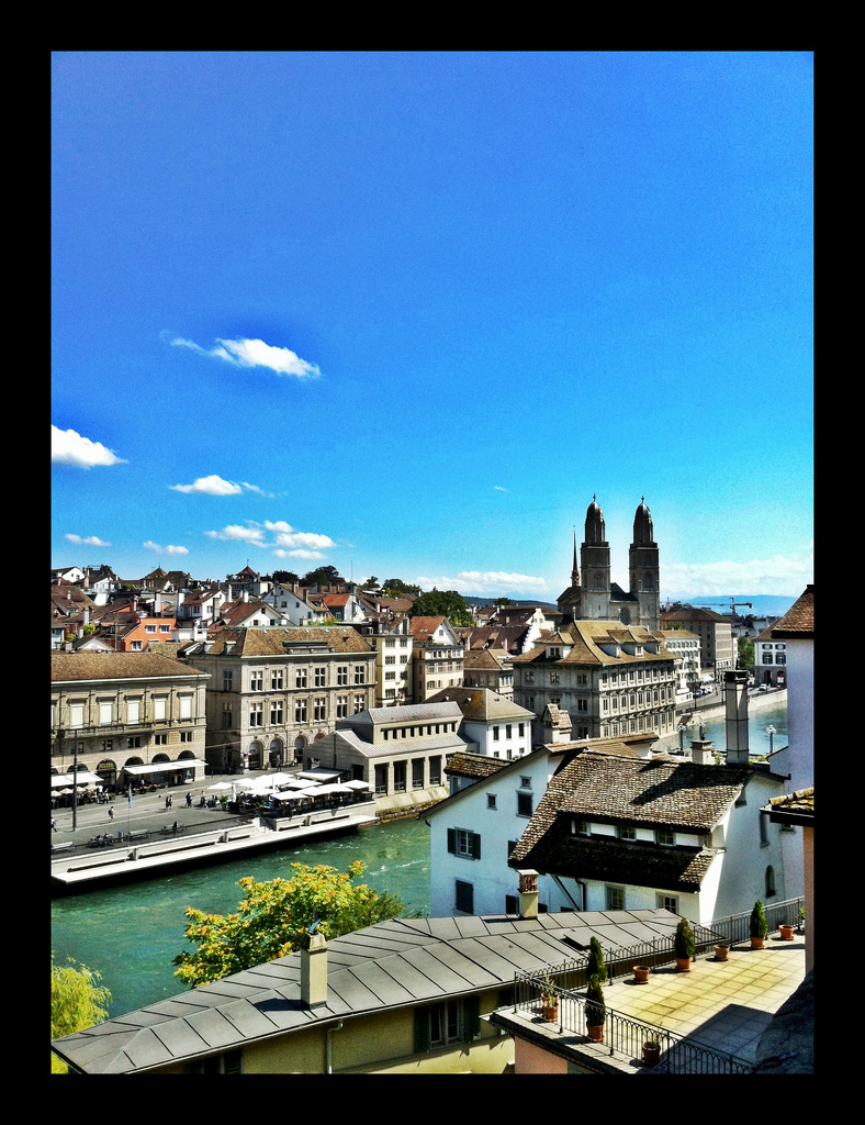 Blick auf das Grossmünster