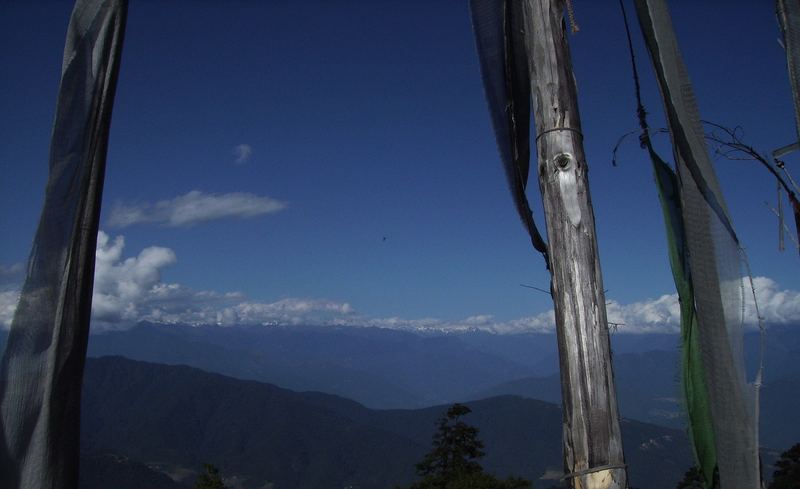 Blick auf das Himalaja-Massiv