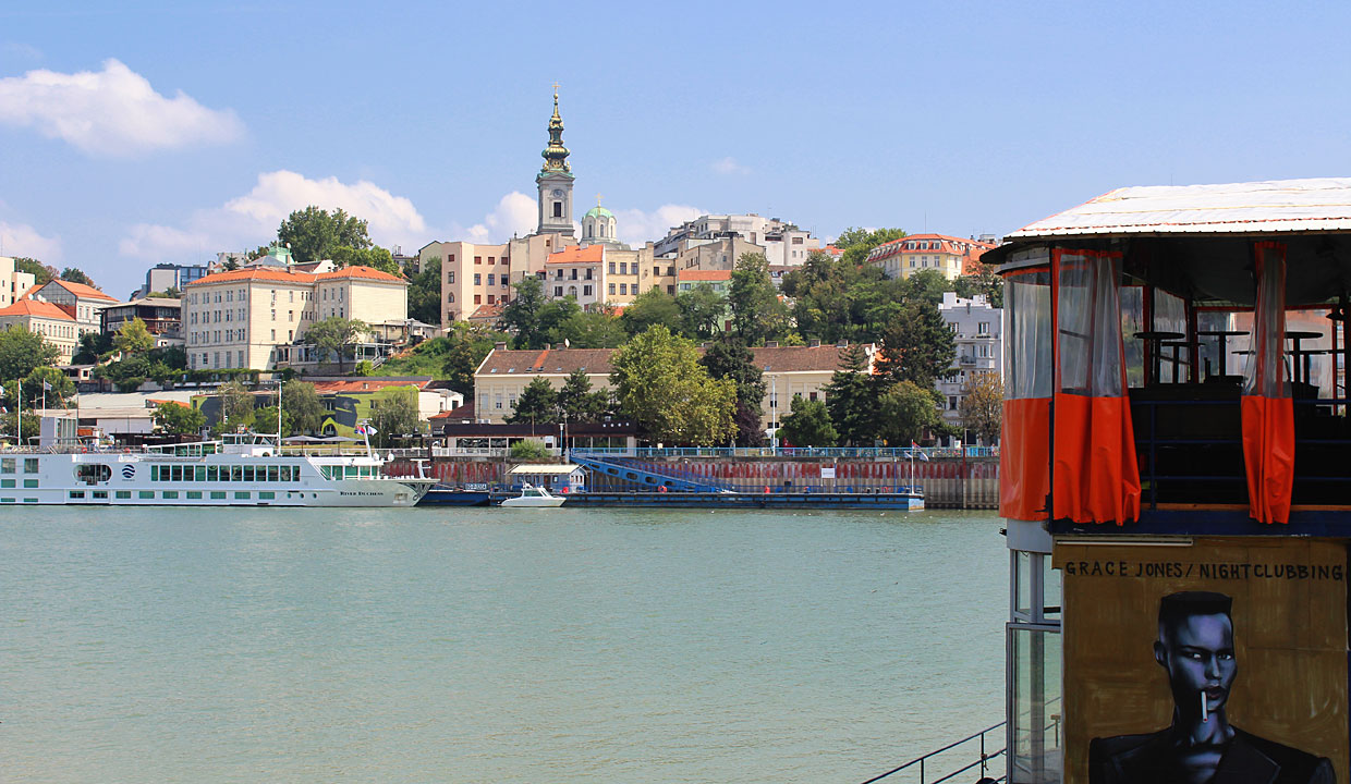 Blick auf das historische Belgrad