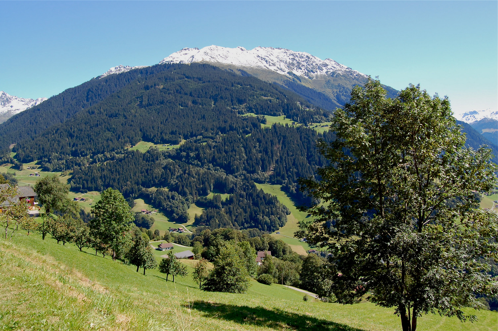 Blick auf das Hochjoch…