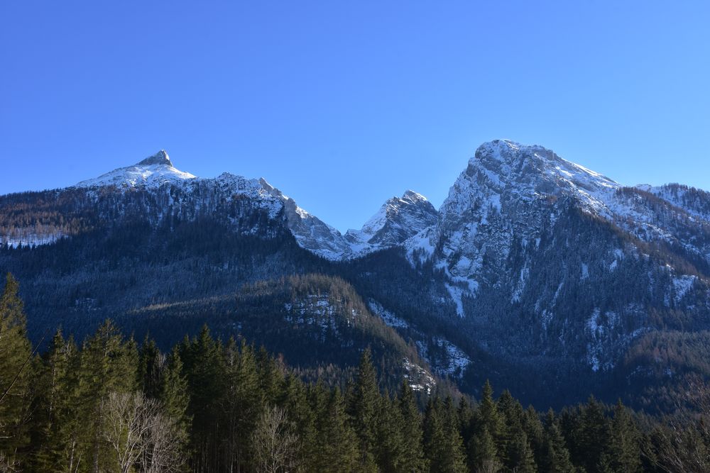 Blick auf das Hochkaltergebirge