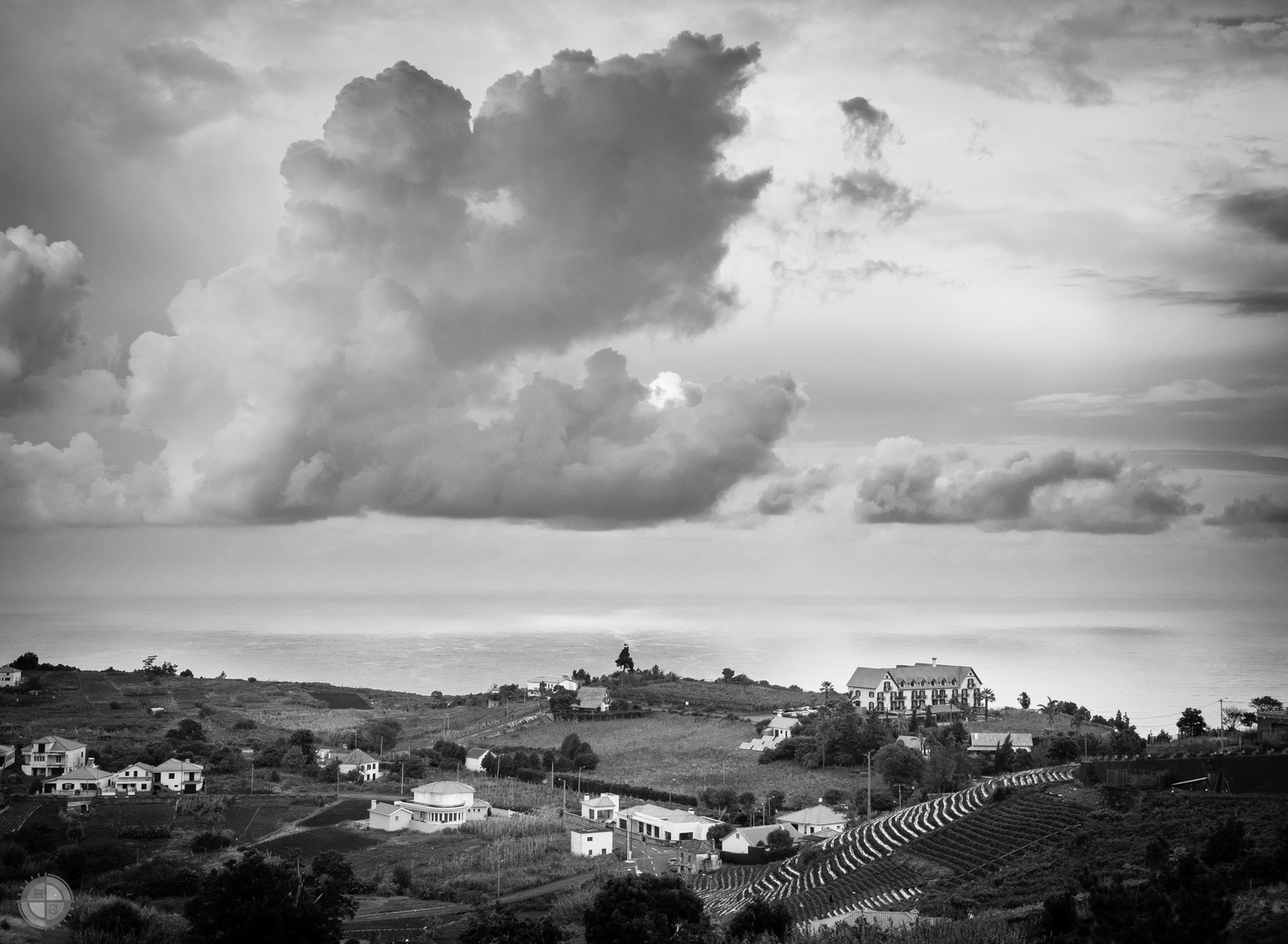 Blick auf das Hotel Quinta do furao