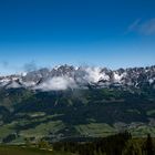 Blick auf das Kaisergebirge