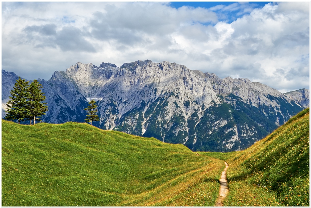 Blick auf das Karwendel II