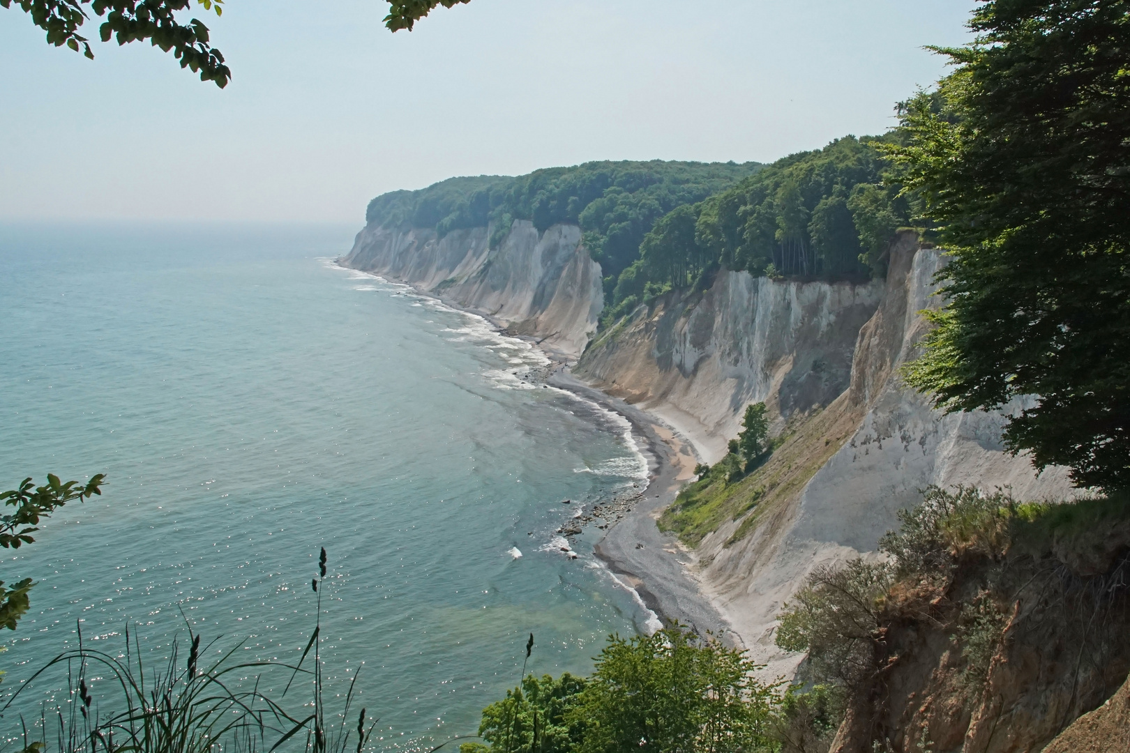 Blick auf das Kieler Ufer Rügen