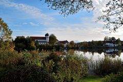 Blick auf das Kloster Seeon 2013