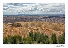 Blick auf das Kraftwerk Boxberg