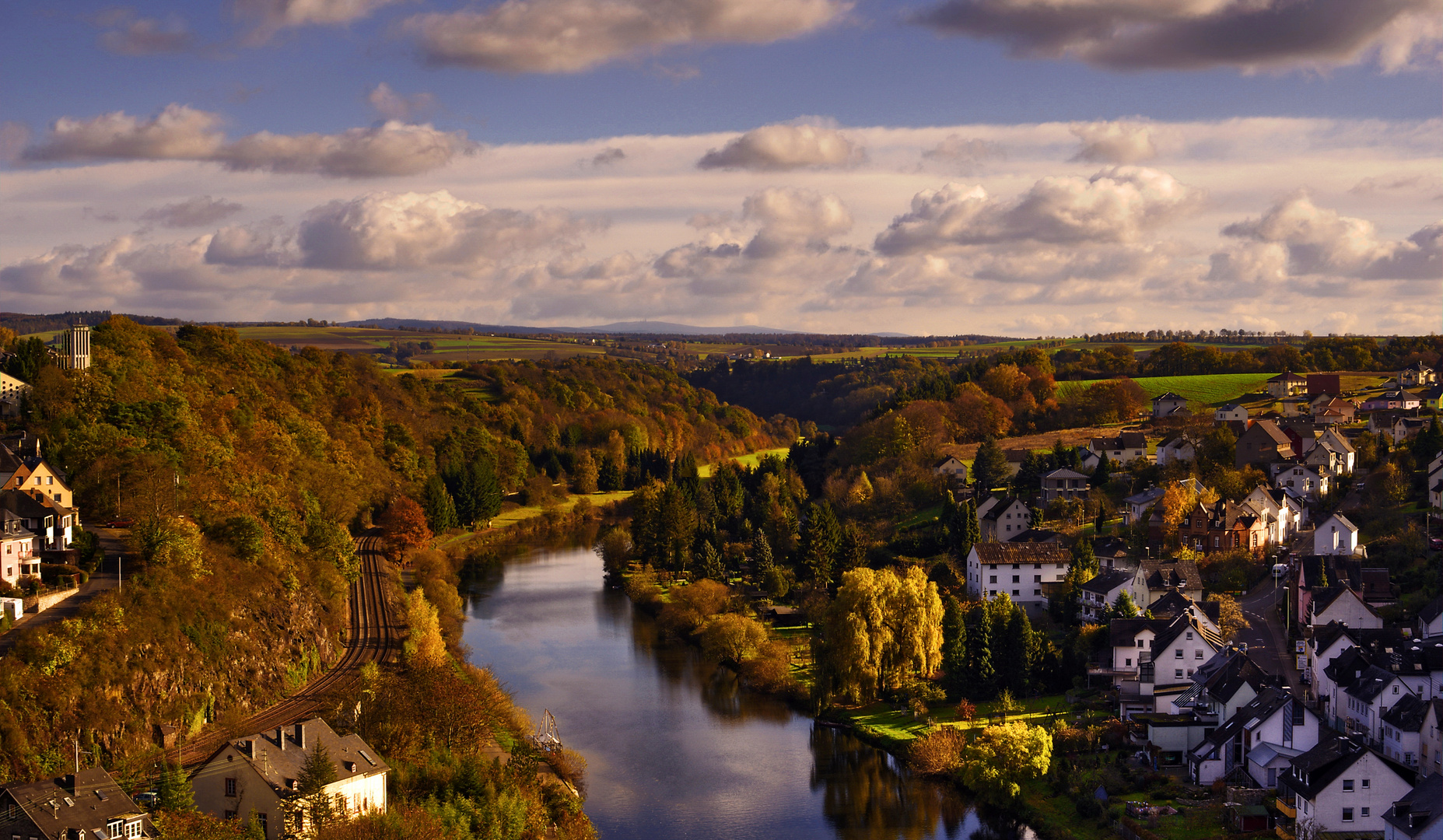 Blick auf das Lahntal