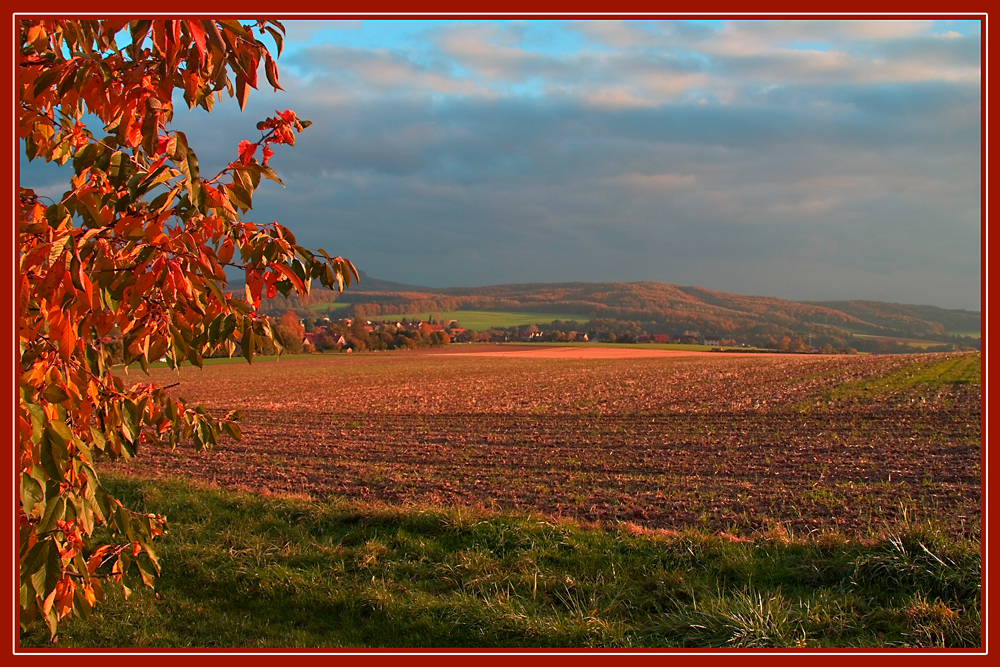 Blick auf das Land