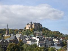 Blick auf das Marburger Schloß