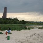 Blick auf das Marinrehrenmal bei Laboe