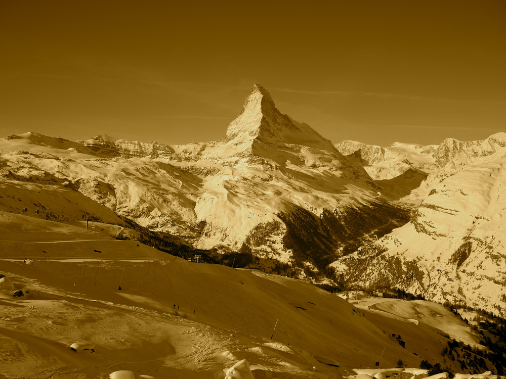 Blick auf das Matterhorn