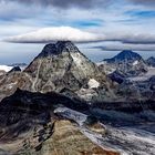 Blick auf das Matterhorn aus Richtung kleines Matterhorn