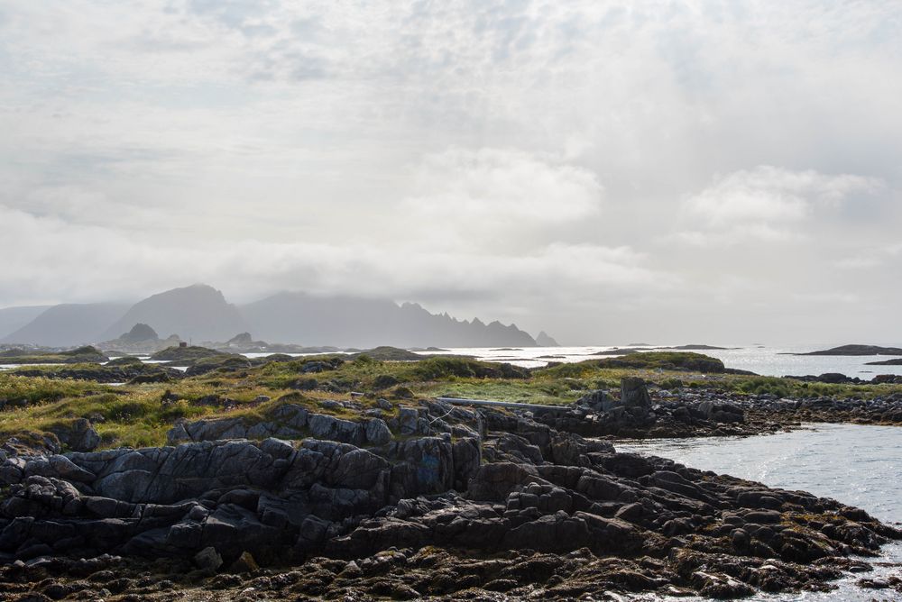 Blick auf das Meer bei Andenes