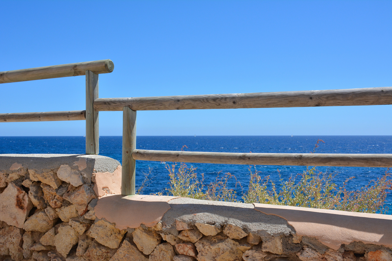 Blick auf das Mittelmeer