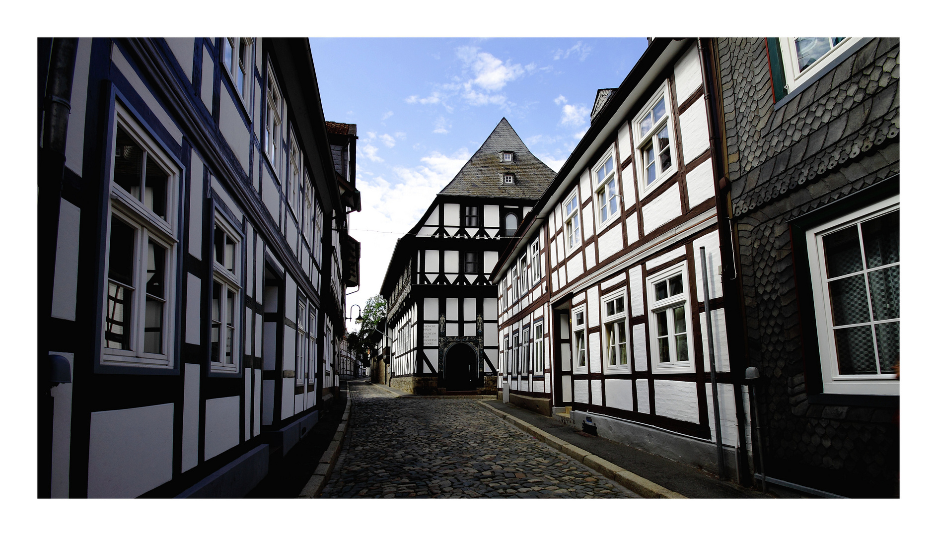 Blick auf das Mönchehausmuseum in Goslar