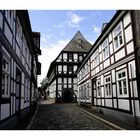 Blick auf das Mönchehausmuseum in Goslar