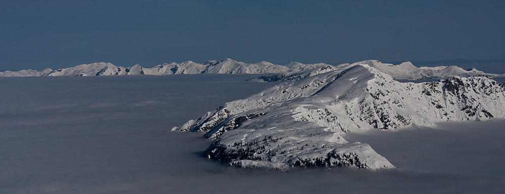 Blick auf das Nebelmeer