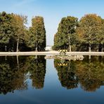 Blick auf das neue Schloss Herrenhausen