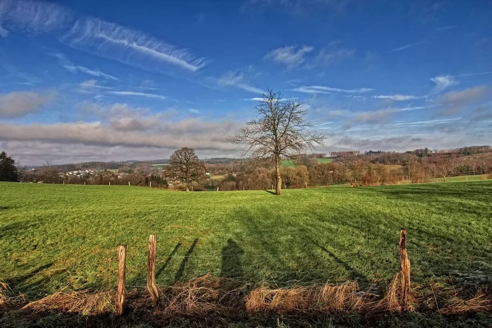 Blick auf das oberbergische Land