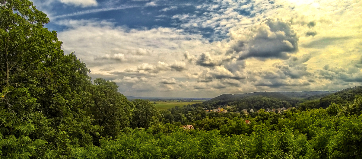 Blick auf das Oderbruch