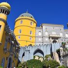 Blick auf das Palacio Nacional da Pena in Sintra