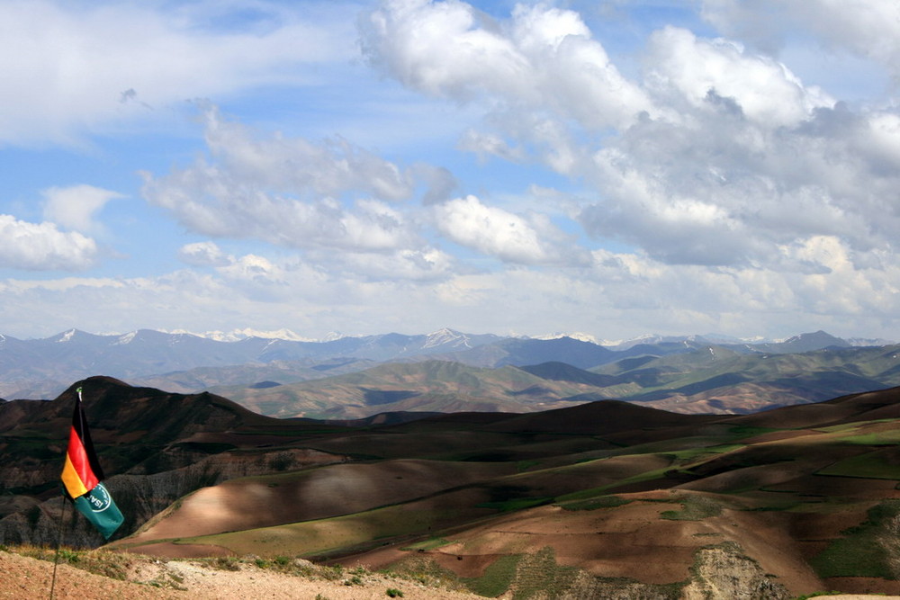 Blick auf das Pamirgebirge