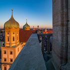 Blick auf das Rathaus