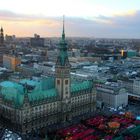 Blick auf das Rathaus