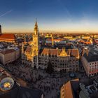 Blick auf das Rathaus München