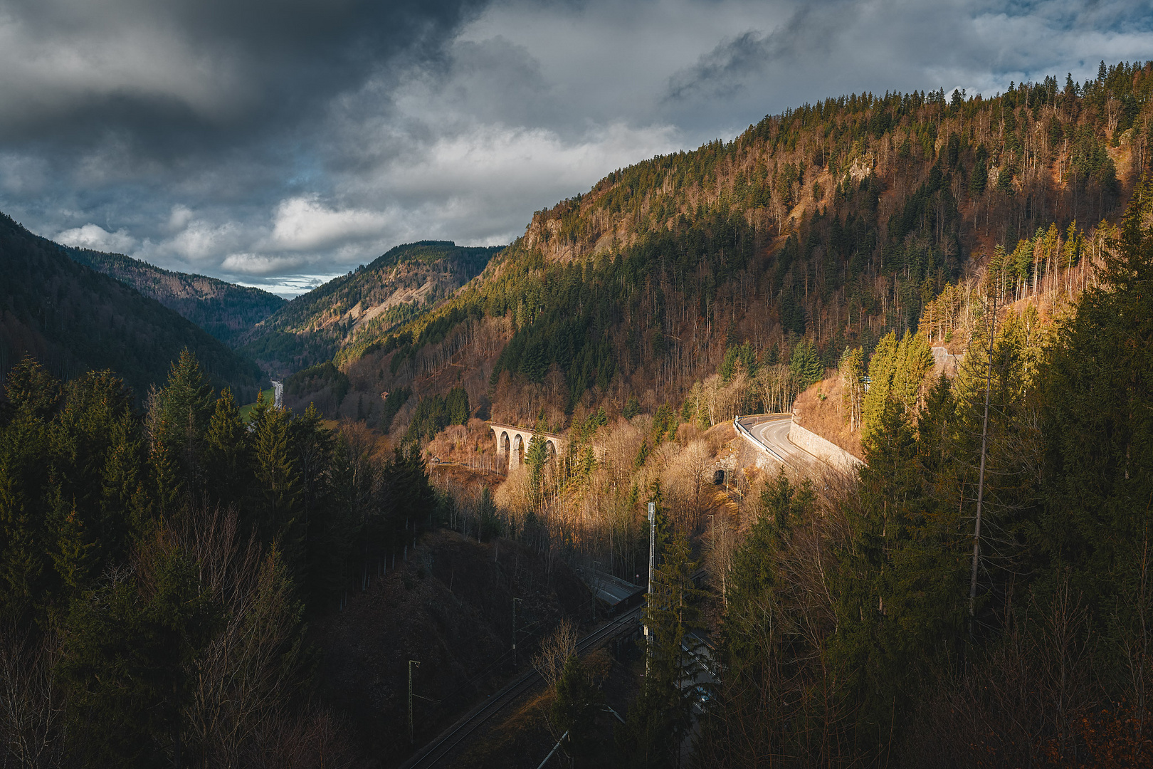 Blick auf das Ravennaviadukt