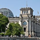 Blick auf das Reichstagsgebäude