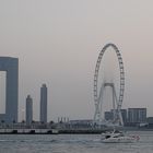 Blick auf das Riesenrad Ain Dubai