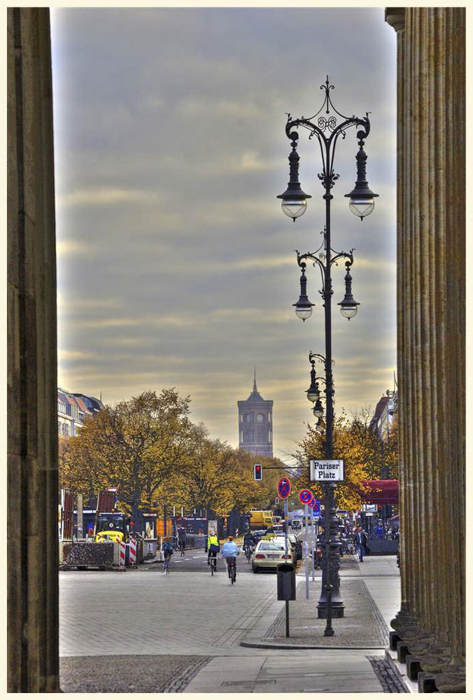 blick auf das 'rote rathaus'