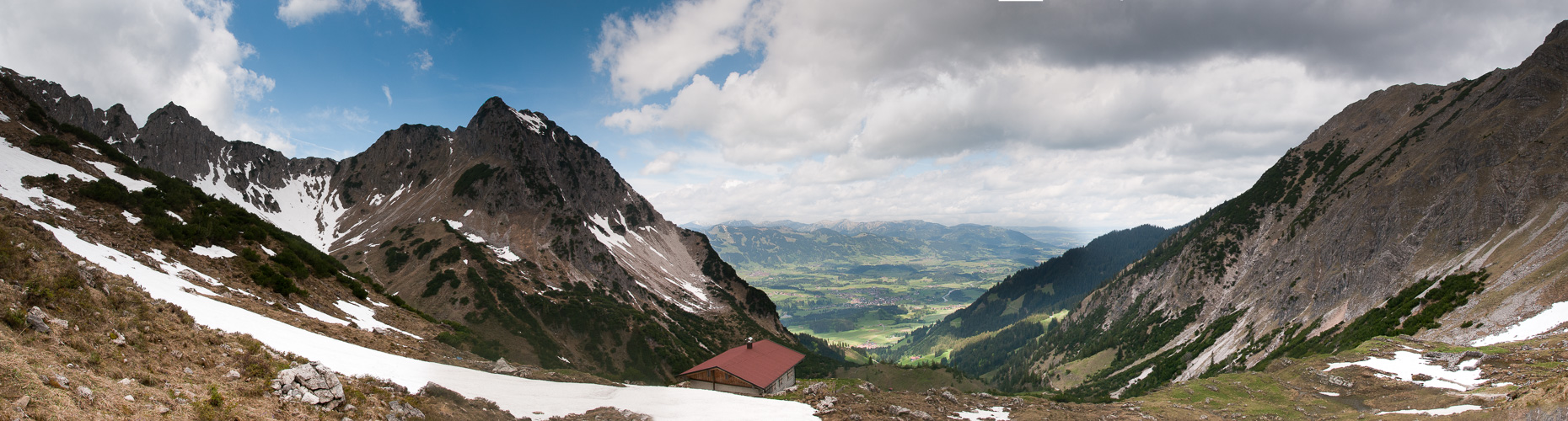 Blick auf das Rubihorn